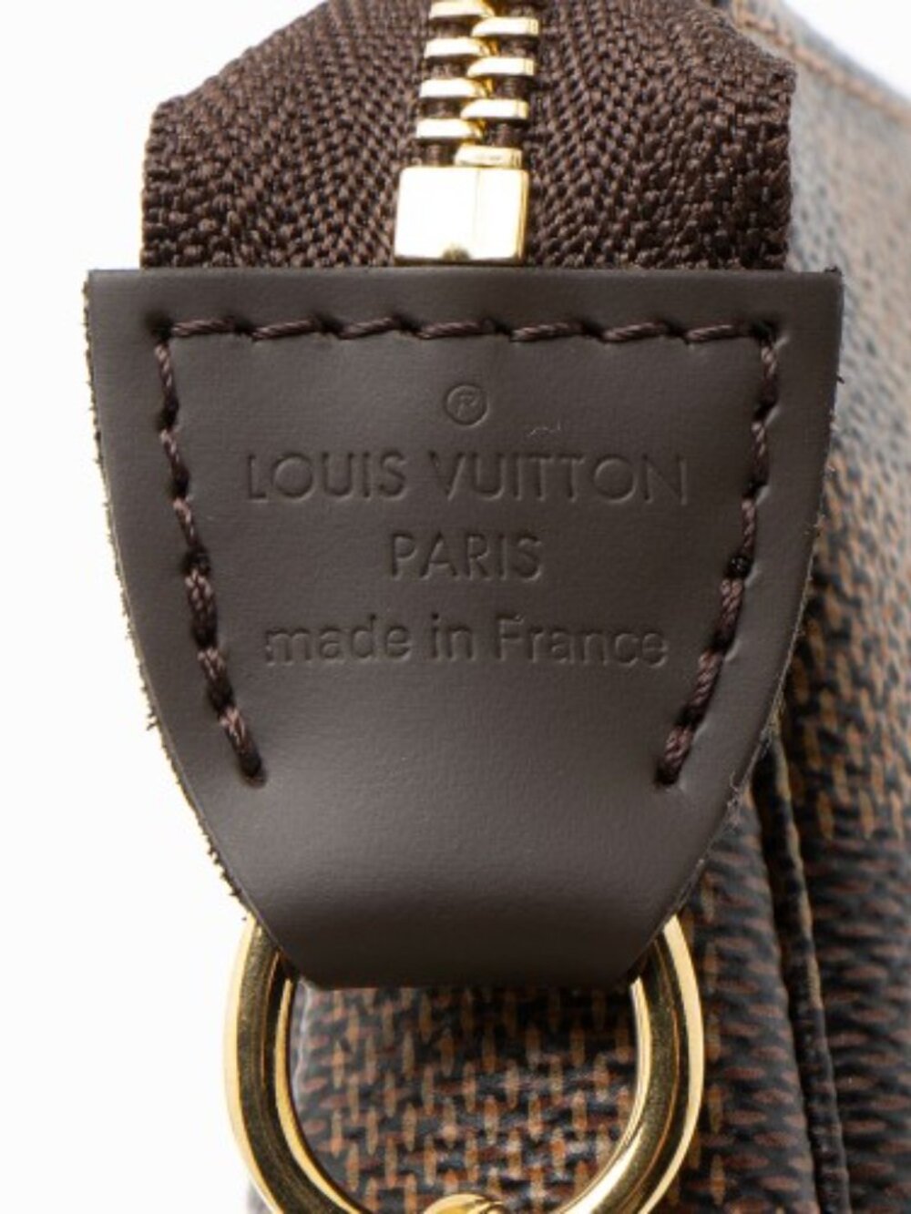 Louis Vuitton Mini Pochette bag in Damier Ebene - New in box! - Picture 7 of 12